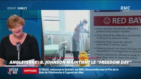 Berengère Bocquillon : Angletterre, Boris Johnson maintient le 'Freedom Day" - 19/07