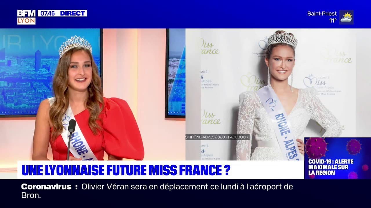 Miss Rhône-Alpes: élue la semaine dernière, Anaïs Roux est