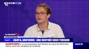 Abaya à l'école: "Ce n'est pas à l'État de choisir si l'abaya est un vêtement religieux mais aux instances religieuses", pour Ephram Beloeil, président de La Voix Lycéenne