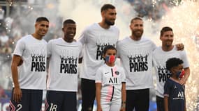 Hakimi, Wijnaldum, Donnarumma, Ramos et Messi présentés par le PSG
