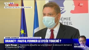 Drancy: "22 classes seront fermées dès lundi", et un "dépistage massif" aura lieu dès mardi dans le lycée, annonce le recteur de l'académie de Créteil