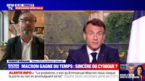 Robert Ménard, maire DVD de Béziers: "Élisabeth Borne ne va pas trouver des alliés dans les trois mois à venir"