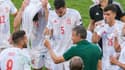 Luis Enrique et ses joueurs, mercredi face à la Slovaquie