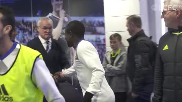 Claudio Ranieri et N'Golo Kanté