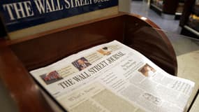 Une copie du Wall Street Journal à New York en 2007.