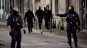 Des policiers dans les rues d'Avignon le 5 mai 2021