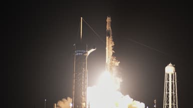 Un fusée Falcon 9 de SpaceX décolle vers la Station spatiale internationale le 2 février 2023