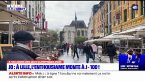 JO 2024: à Lille, l'enthousiasme monte peu à peu à J-100