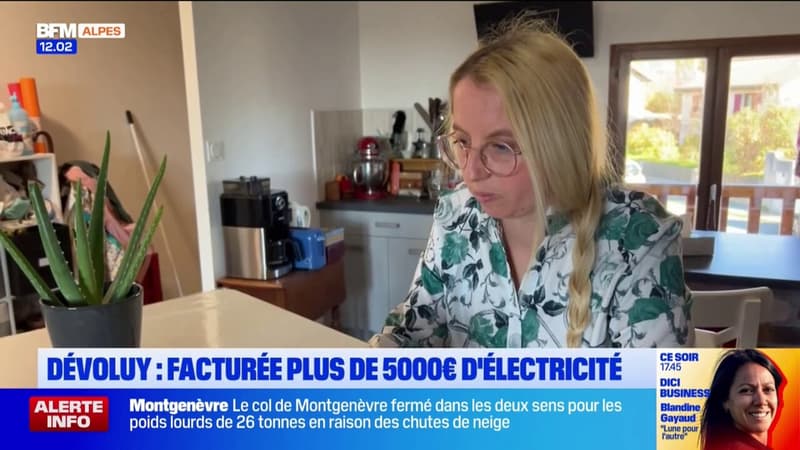 C'est hallucinant: une ancienne habitante du Dévoluy reçoit une facture d'électricité de 5000 euros