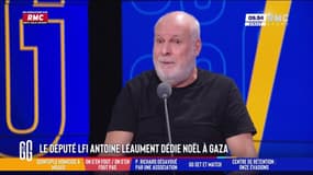 Le député LFI Antoine Léaument dédie Noël à Gaza