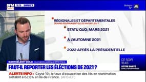 [Le Focus de Bonsoir Paris] Faut-il reporter les élections de 2021?