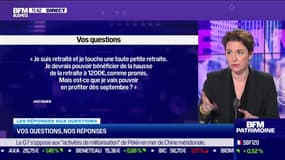 Les questions : Vais-je pouvoir profiter de la revalorisation des pensions de retraite dès septembre ? - 18/04