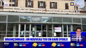 Briançonnais: un nouveau TGV en gare d'Oulx