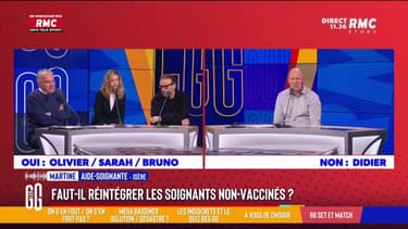 Réintégration des soignants : "On ne m'obligera plus de me vacciner pour travailler !"