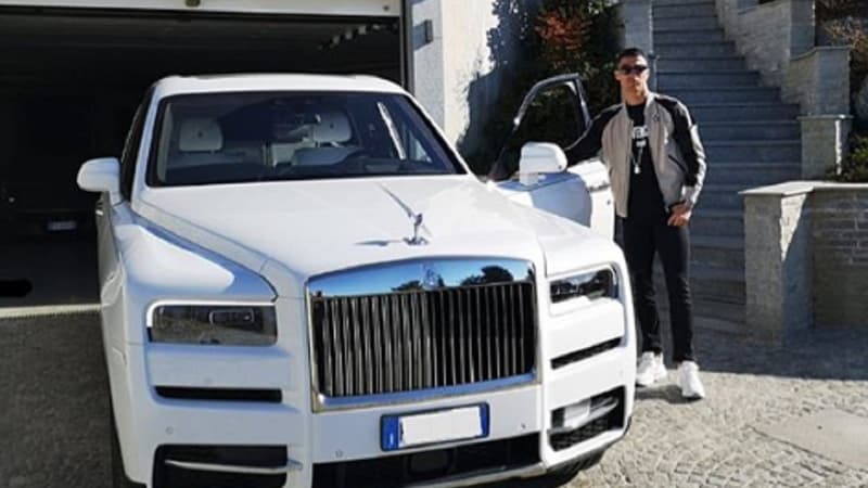 Ronaldo s'est offert une Rolls Royce