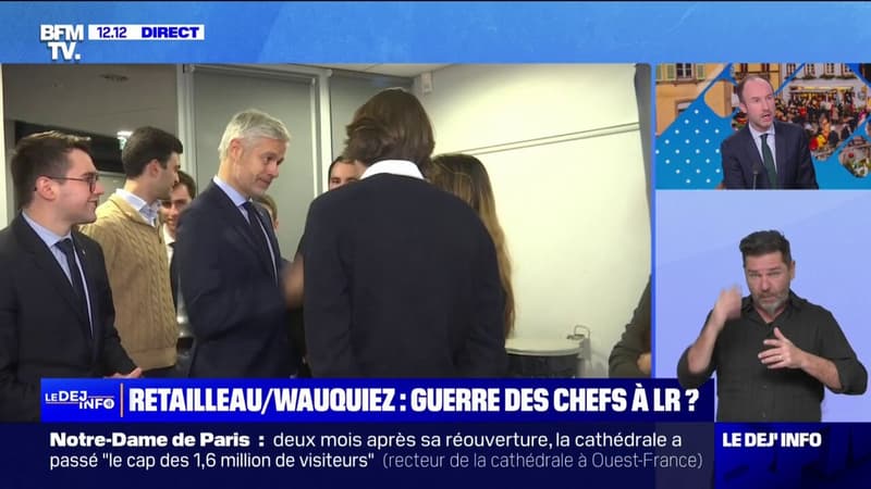 Laurent Wauquiez estime que Bruno Retailleau ouvre 