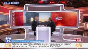 Jean-Michel Blanquer: "Demain, dans chaque lycée, il y aura au moins sept spécialités."