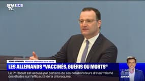 Covid-19: les Allemands seront "vaccinés, guéris ou morts" à la fin de l'hiver, selon leur ministre de la Santé