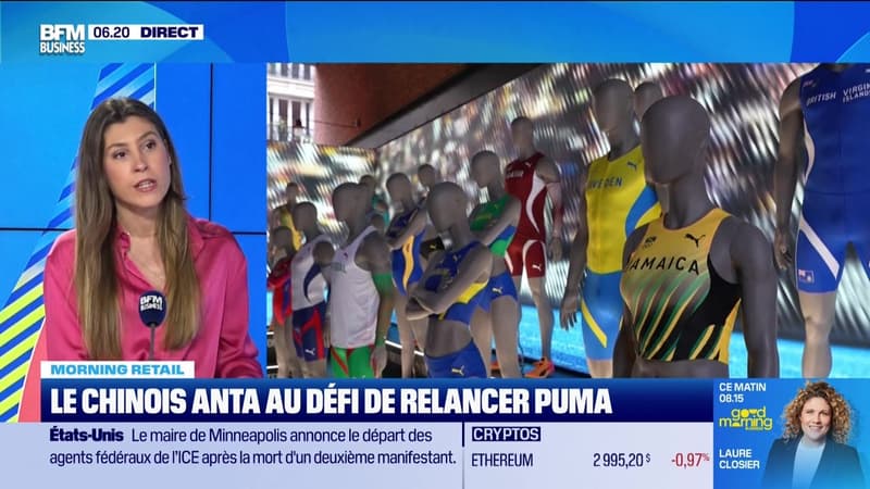 Morning Retail : Le chinois Anta au défi de relancer Puma, par Eva Jacquot - 28/01