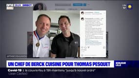 Un chef originaire de Berck cuisine pour l'astronaute Thomas Pesquet