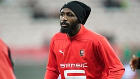 Wesley Fofana avec Rennes le 3 janvier 2025