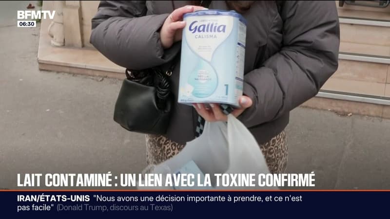 Laits infantiles: la toxine céréulide identifiée chez un bébé hospitalisé en France