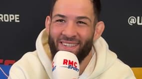Nassourdine Imavov lors de la Fight Week de l'UFC Paris 4, le 2 septembre 2025