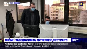 Rhône : vaccination en entreprise, c'est parti