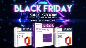 Black Friday Godeal : Office 2021 à seulement 13€ et Windows 10 dès 5.62€ !