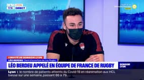 Lou Rugby: le demi d'ouverture Léo Berdeu appelé en équipe de France