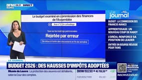 Première journée de la commission des finances