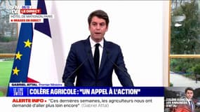 "La souveraineté agricole est notre cap" assure Gabriel Attal
