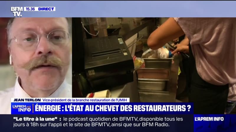 Jean Terlon, représentant des restaurateurs: Quelle est la différence entre les boulangers et la restauration?