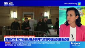 Attentat de la basilique de Nice: Alexandra Masson "très heureuse" de la condamnation de Aouissaoui