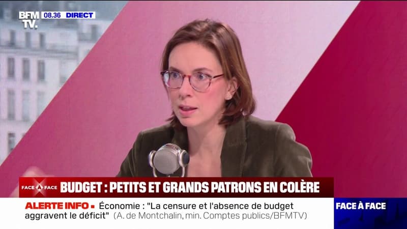 Budget: Les entreprises ne sont pas des cibles mais nos alliées, indique Amélie de Montchalin, ministre chargée des Comptes publics