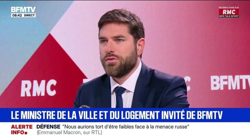 Taxe foncière: "Moi j'ai été surpris", confie Vincent Jeanbrun au sujet de l'augmentation de la facture pour 7,4 millions de foyers