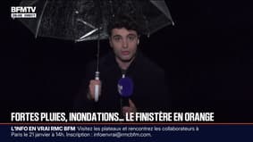 Le Finistère placé en vigilance orange pluie-inondation 