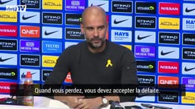 Derby de Manchester : Guardiola absout ses joueurs (qui ont fêté la victoire "dans le vestiaire")