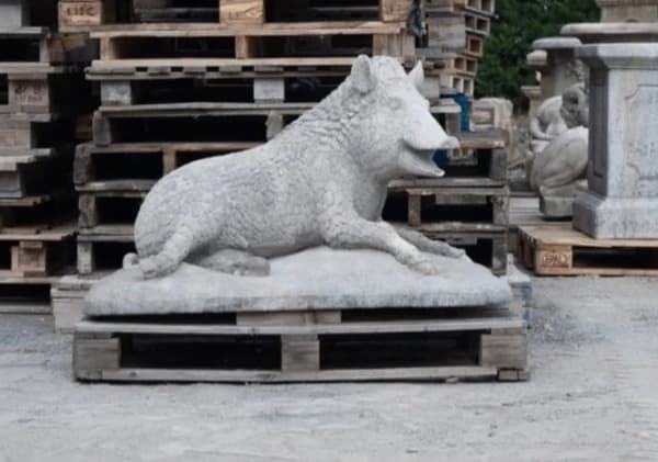 La statue en hommage à Pumba que souhaitent voir ériger les habitants de Montauroux, dans le Var, depuis ce dimanche 26 février.
