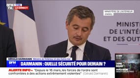 Gérald Darmanin: "Depuis le 16 mars, nous dénombrons 114 actes de vandalisme contre des permanences politiques et parlementaires"