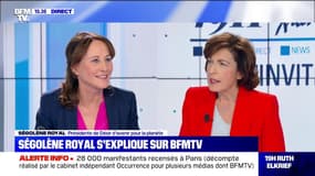 Ségolène Royal: "On a diffusé pendant des semaines l'idée que j'aurais une enveloppe de 100.000 euros, c'est faux"