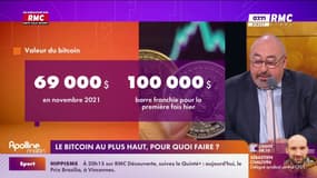 Le bitcoin franchit la barre des 100.000 dollars, une première depuis sa création