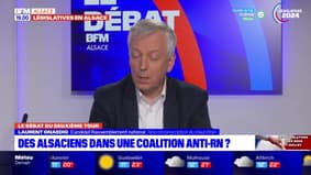 Législatives: pour Laurent Gnaedig, candidat RN, les propos de Jean-Marie Le Pen sur les chambres à gaz "n'étaient pas une remarque antisémite" mais un "très mauvais choix de mots"