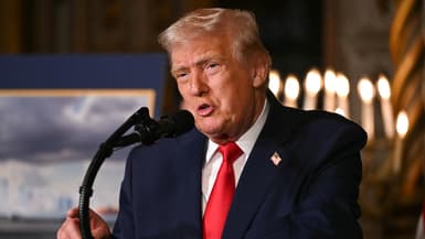 Donald Trump, le lundi 22 décembre 2025. 