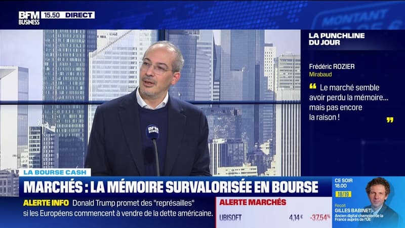 La bourse cash : "Le marché semble avoir perdu la mémoire... mais pas encore la raison" - 22/01