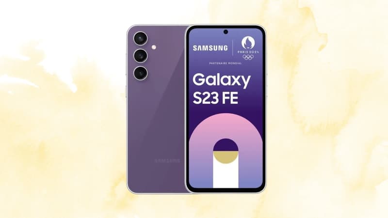Plus de 200€ de réduction sur l'achat du Samsung Galaxy S23 FE sur le site Cdiscount