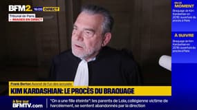 Procès Kardashian : "un dossier simple, avec des gens qui regrettent", pour Frank Berton, avocat d'un accusé