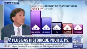 Législatives: Guedj s'inquiète qu'un "trou noir gigantesque appelé En Marche ait absorbé l'ensemble des forces politiques"
