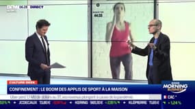 Culture Geek : Confinement, le boom des applis de sport à la maison, par Anthony Morel - 06/11