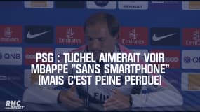 PSG : Tuchel aimerait voir Mbappé "sans smartphone" (mais sait que c'est peine perdue)